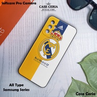 Case For Samsung A13 4G/ A23 4G/ A23 5G – Casing Madrid Motifhp – Pro Camera Softcase – Silicone hp