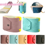 MAHMOUNDKI Wrap Wallet, Fast Cash Access Money Wallet Organizer Cash Bag, Luxury Leather Money Holde