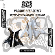 AJM - honda Astrea Grand legenda impressa black wings, black Astrea Grand wings