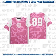 Oversize Jersey TG 012 Full Printing Free Nickname & Number