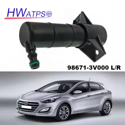 For Hyundai Sonata 8 i30 i40 Azera Genesis Car Headlamp Headlight Cleaning Washer Spray Nozzle 98671