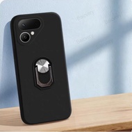Fashion Casing For TECNO POVA Curve 2 5G LK7k With Car Finger Ring Holder Back Cover