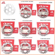 ◮ ◳ ☩ RCB DISC PLATE E-SERIES FRONT REAR Y15ZR RS150R RS150 RS 150 LC135 135LC LC 135 RACINGBOY RAC