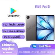 Used Preloved Vivo Pad5 Dimensity 9300+  UFS 4.1 Like New Condition Fast Shipping Support Play Store