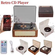 Vintage Leather Two-way Bluetooth 5.0 Built-in Speaker Portable Rechargeable Support BT USB 3.5mm AU