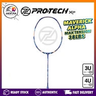 PROTECH Maverick Alpha Player Edition 3U & 4U 40T Badminton Racket Max Tension 38lbs