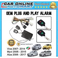 Perodua Myvi 05-14 ,Alza, Viva Full Set Car Alarm or Alarm Siren (ORIGINAL ALARM only) Plug and Play