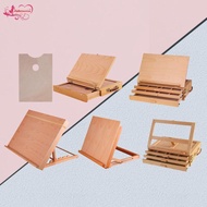 [Abbraccia] Wood Desk Easel - Large Adjustable Desktop Table Easel Sketch Box Craft Workstation Beec