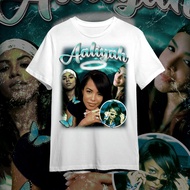 Aaliyah Vintage Tee 90s Rap T Shirt Men's T-shirt Fashion Classic Short Sleeve Pure 100%Cotton Casua