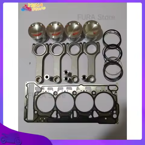 Applicable to EA888 Forged Connecting Rod Piston Kit High Performance 1000HP Turbo Engine for Drifti