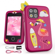 Kids Smartphone Toy For Girls, Flamingo Gift Toy For 3-9 Years Old Girls, Birthday Gift, Mini Smartp