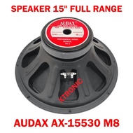 Speaker Audax 15inch AX 15530 M8 Speaker Full Range AX15530 ginal