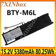 7XINbox BTY-M6L 15.2V 5380mAh 80.25Wh Laptop Battery for MSI 8RF GS65 PS42 8RB PS63 8RC MS-16Q3