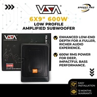 VSA 6x9 Amplified Subwoofer 600W ACTIVE SUBWOOFER