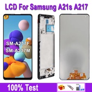 A21s 6.5"Original LCD For Samsung Galaxy A21S Display A217F A217 LCD Touch Screen Digitizer Display 