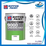 5L Nippon Paint 9000 Undercoat For Wood And Metal Cat Minyak Undercoat