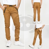 FIVE PILLAR Jogger pants zipper BIG size/ zipper biker jogger pants