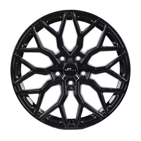 JPwheels Black Machine Silver Face Wheels 16 19 Inch Car Rims 17 18 Inch 4x100 5x114.3 Alloy Car Whe