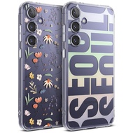 Ringke Fusion Design for Galaxy S24 Plus S24 Clear Natural Form Protective Cover