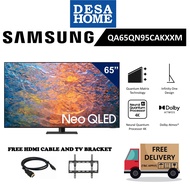 (FOC DELIVERY) SAMSUNG QA65QN95CAKXXM  65'' NEO QLED 4K SMART TV  QA65QN95C / QN95C (FOC HDMI CABLE &amp; TV BRACKET)