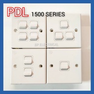 PDL 1500 Series 1Gang / 2Gang / 3Gang / 4Gang ON/OFF Switch