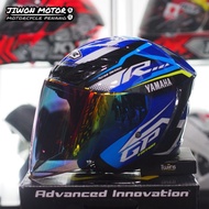 MHR RACING HELMET🇲🇾 OF622 YAMAHA R1 BLUE