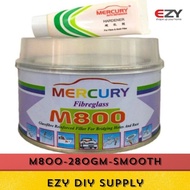 M800 MERCURY FIBREGLASS ( 280GM / 1.25KG )/simen fiberglass kereta