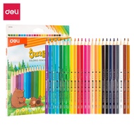 Deli Color Pencil Set Pensel Warna Drawing Painting 12/24 Colours EC121-12/24