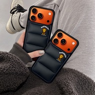 Trend down jacket phone cases for iphone 17 Pro Max 16 Pro Max 15 Pro Max 14 Pro Max 14 plus 13 Pro 