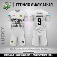 Ittihad Away Premium Football Jersey 2023 - 2024 [Free Name and Number]