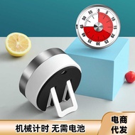 Mechanical Timer Shrinkable Bracket Kitchen Tools Desktop Timer Visual Chemical Student Timer Cookin