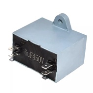 CBB61 Air Conditioning External Fan Capacitor 1.5/2/2.5/3/4/5/6UF450V Air Conditioning Insert Capaci