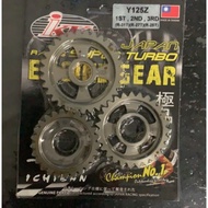 Y125Z GEAR BOX 1 2 3 SET (32,27,25T)