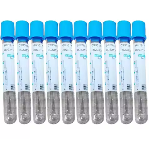 TA-10 Pcs PRF PRP Sodium Citrate Test Tubes 10Ml - Sterile Vacuum Tube For Lab Separation