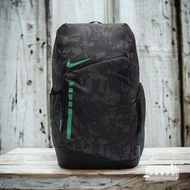 球鞋補習班 NIKE HOOPS ELITE 黑綠 菁英包 迷彩紀念版 氣墊背帶 後背包 32公升 FN0943-010