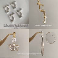 Invisible No-Pain Earring Converter Accessory
