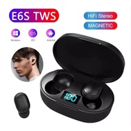 New E6S True Wireless TWS Bluetooth Earbuds ENC Call Noise Reduction HiFi Deep Bass Stereo Earphones