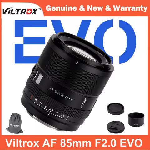 Viltrox 85mm F2.0 EVO Full Frame Auto Focus Medium Telephoto Prime Lens for Sony E-Mount ZV‑E10 II A