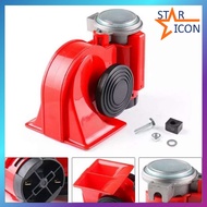 12v 24v STEBEL TYPE Dual Tone Trumpet Loud Nautilus Compact Electric Air Horn Snail Electric Pump Si