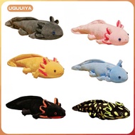 [uguuiya] 17.72" Long Axolotl Toy, Cuddly Toy, Home Decor, Soft Axolotl Stuffed Doll for