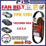 FIS Gaido Fan Belt Honda Accord SDA 2.0 2.4 Air Cond Alternator Power Steering Belt 7PK1781 Tali Kip