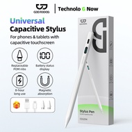 GOOJODOQ Pen Stylus Universal Dengan Paparan Kuasa Penolakan Tapak Tangan Dan Condongkan untuk Telef
