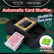 Automatic Card Shuffler Machine UNO Poker Monopoly Auto Shuffle Battery Playing Card Game 自动洗牌机