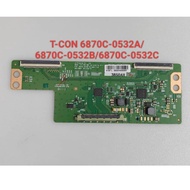 LG 6870C-0532A(43") / 6870C-0532B(49"-55")  T-CON BOARD ORIGINAL TV tcon