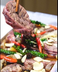 Bắp bò ngâm nước mắm