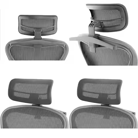 Herman Miller Aeron Chair Replacement Headrest - Ergonomic Adjustable Neck Support for Office Chairs
