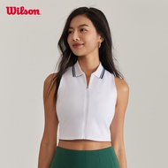Wilson Women RIVERSIDE CROPPED POLO WW00207411WTA Official Store