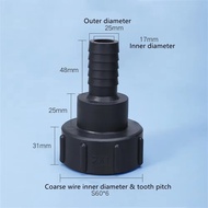 IBC Tank Barbed Connector  Water Tap Connectors IBC Tank Adapter Female Thread Adapter