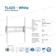 Office Equipment OXIMUS BRACKET TV Wall TL420 WHITE (32-70in) Max 45Kg