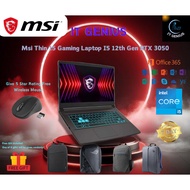 Msi Thin 15 Gaming Laptop I5 12th Gen RTX 3050 Good Condition USED LAPTOP / 二手笔电 / 二手手提电脑